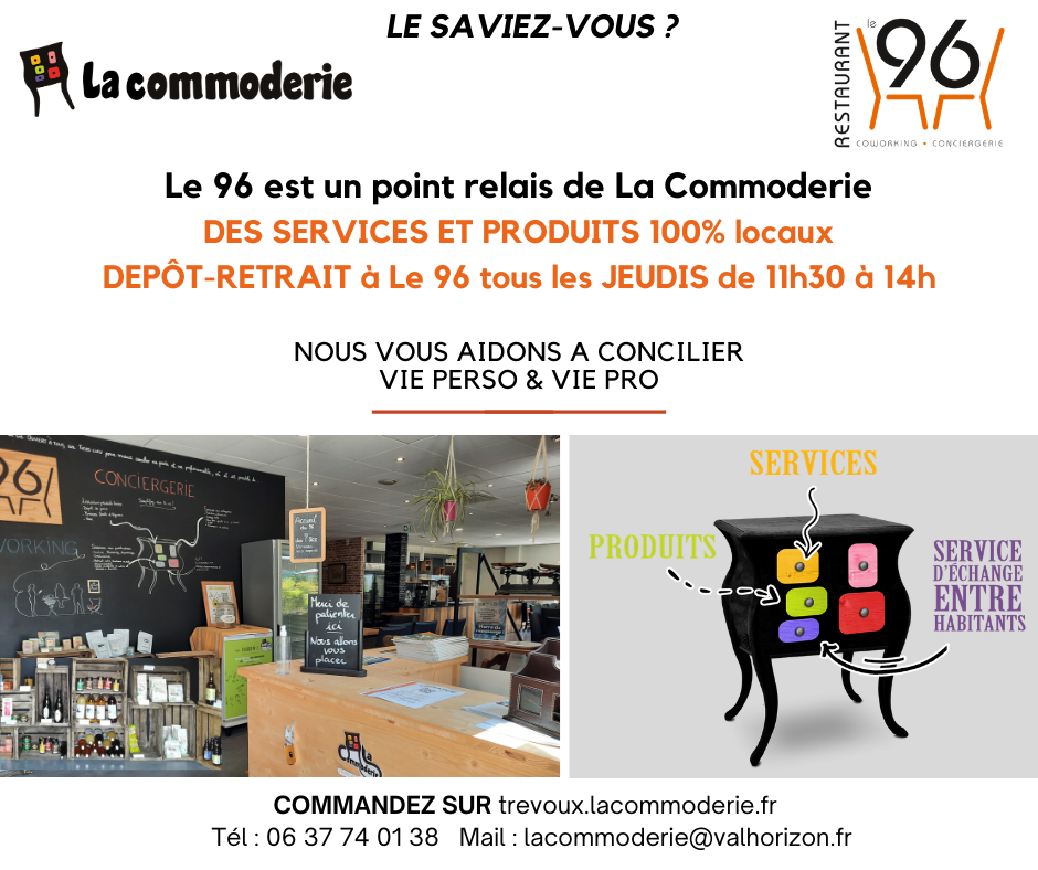 Commoderie Point relais AU 96 Post RSS MAD 20 10 2