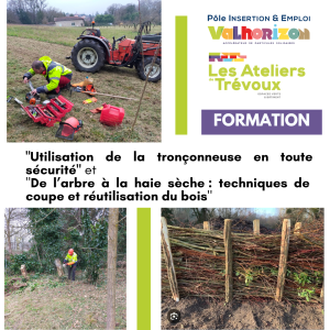 atelier trevoux formation coupe BOIS